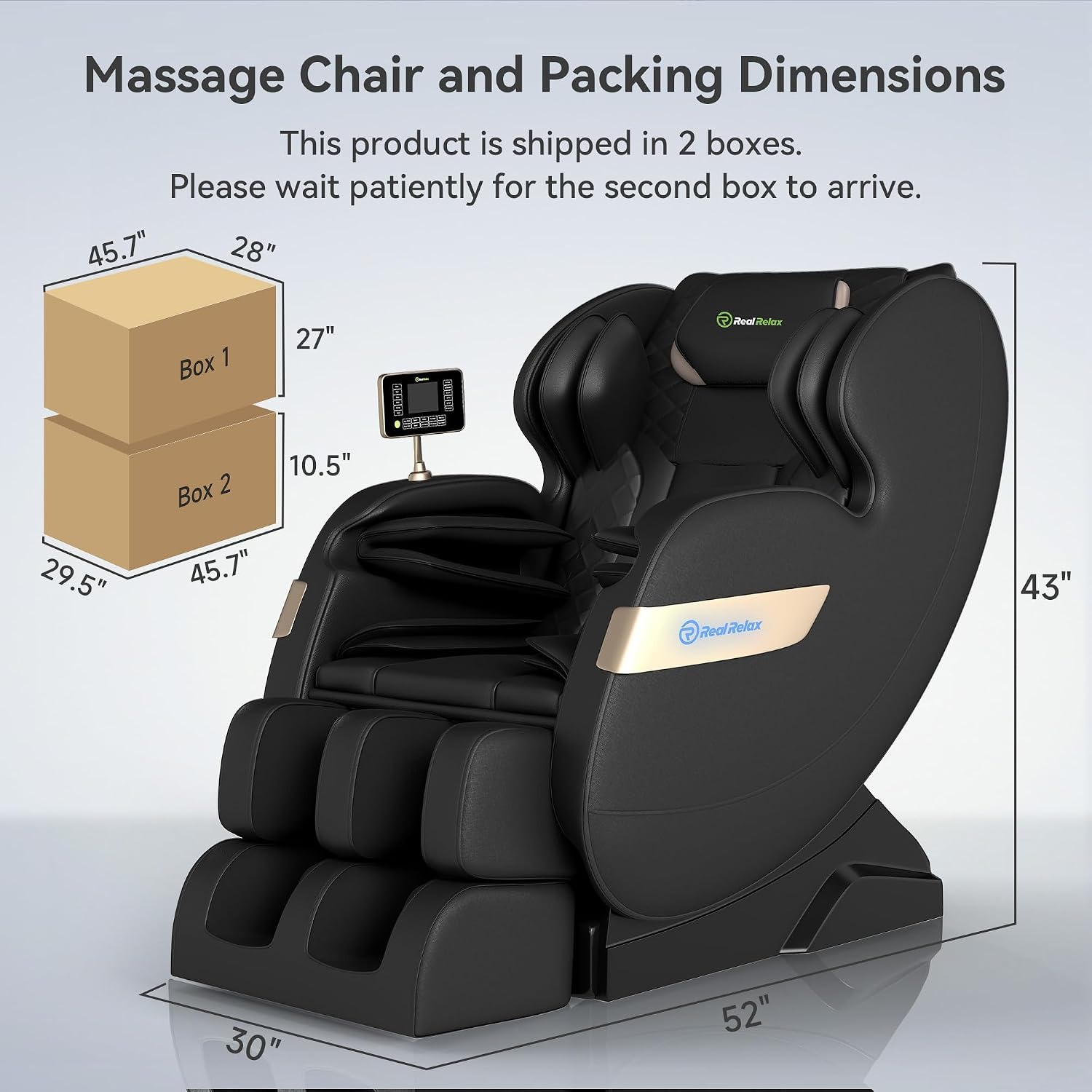 Real Relax Dual-Core S Track Massage Chair