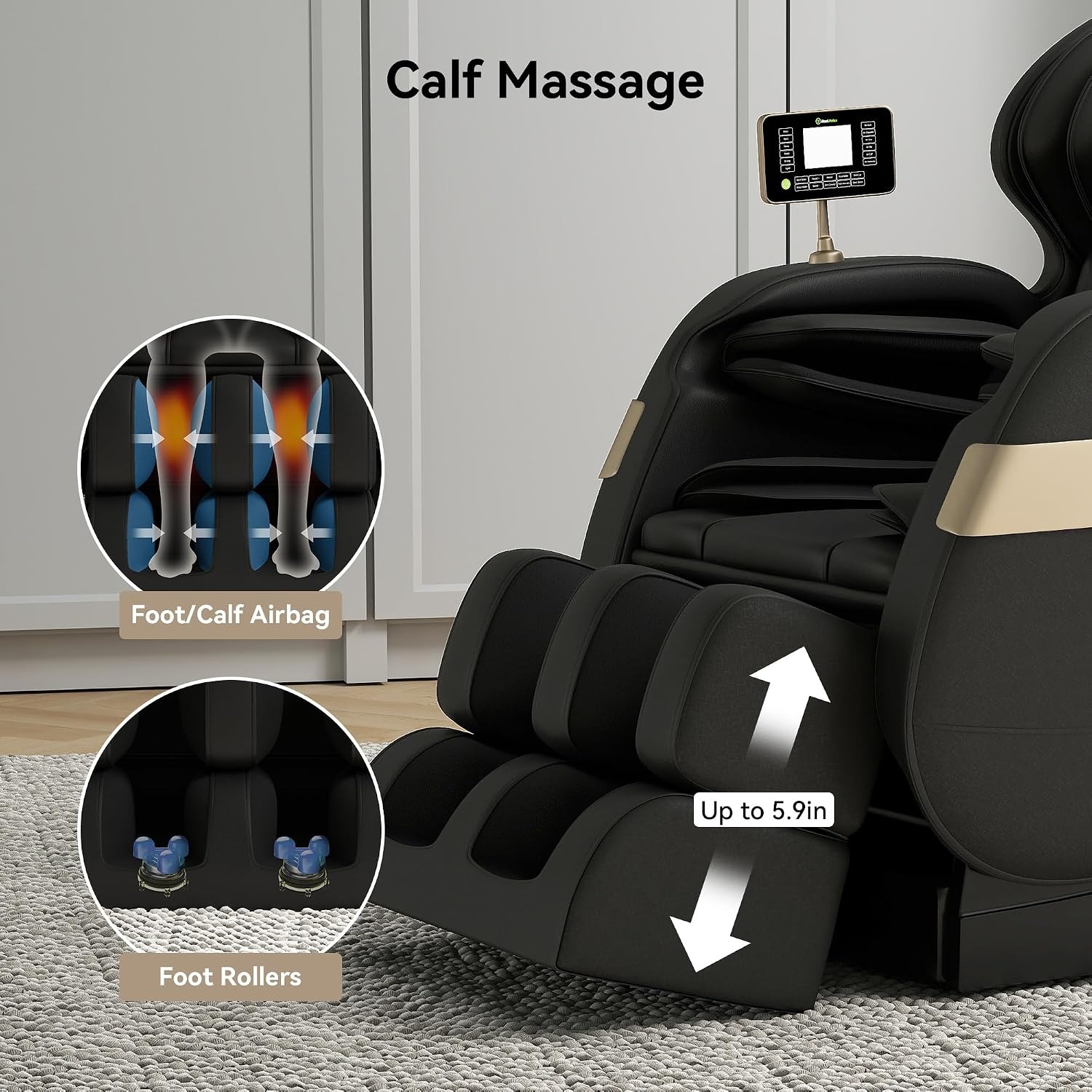 Real Relax Dual-Core S Track Massage Chair: image 7
