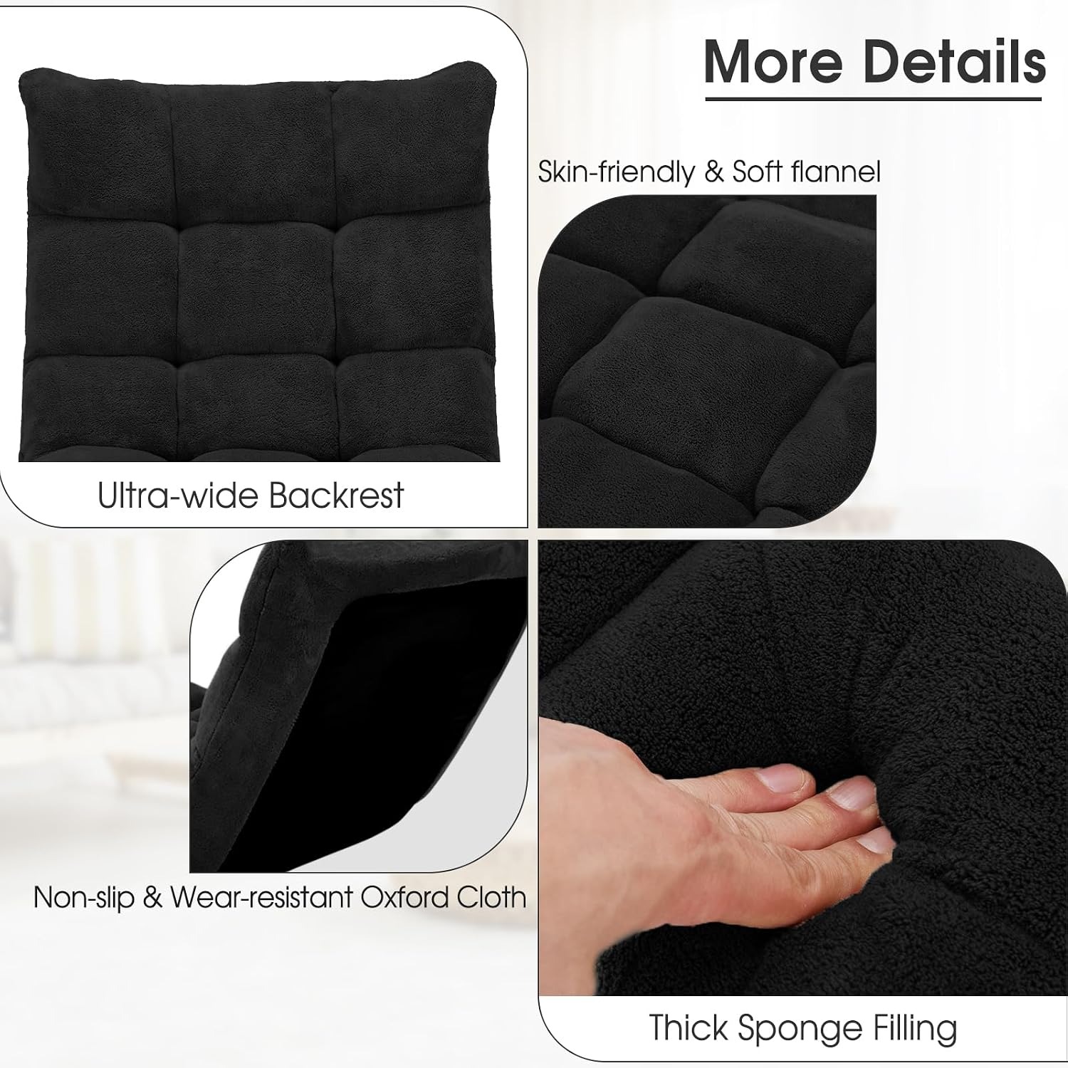 GIANTEX Adjustable Floor Sofa Chair: image 7