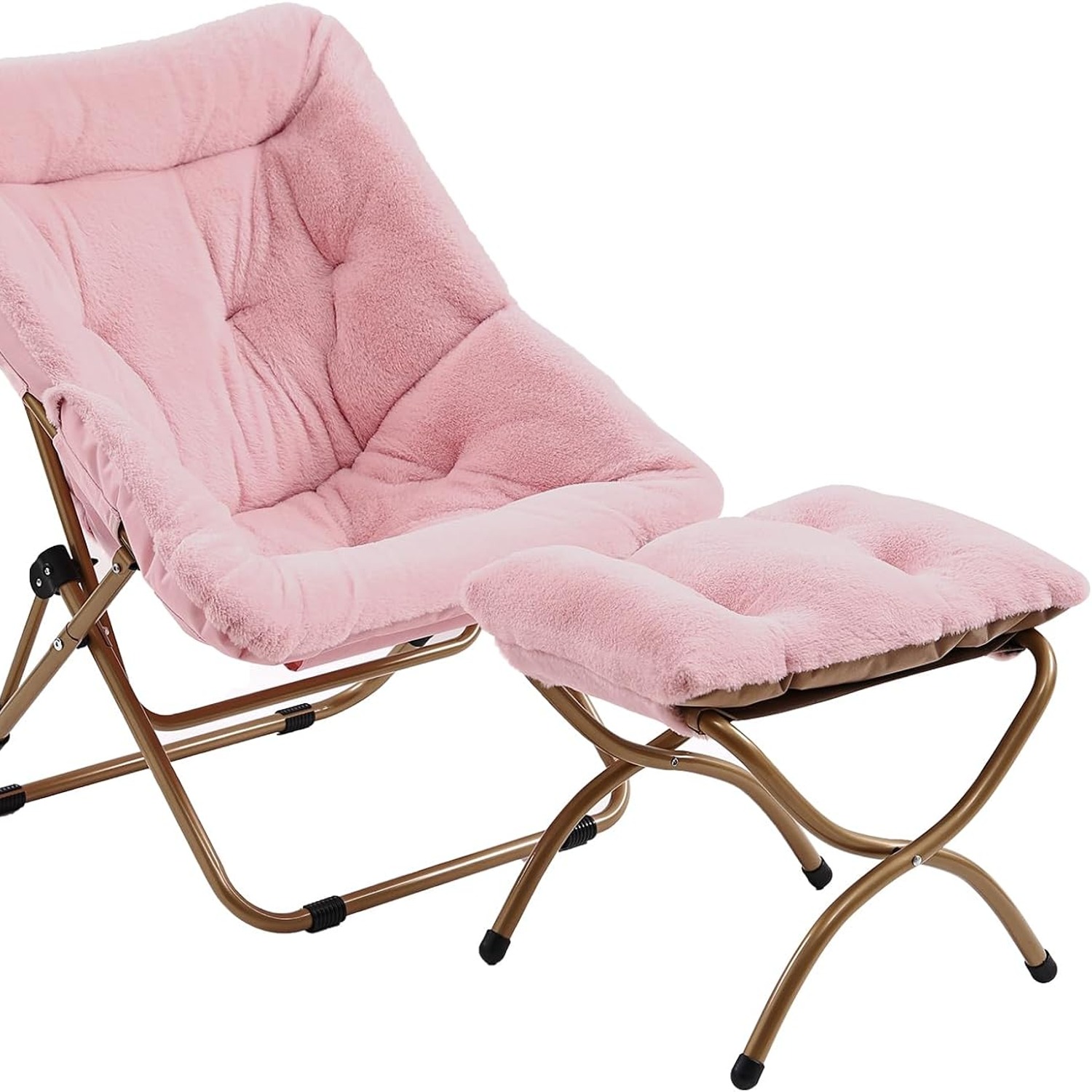 Givjoy Saucer Chair with Ottoman: image 1