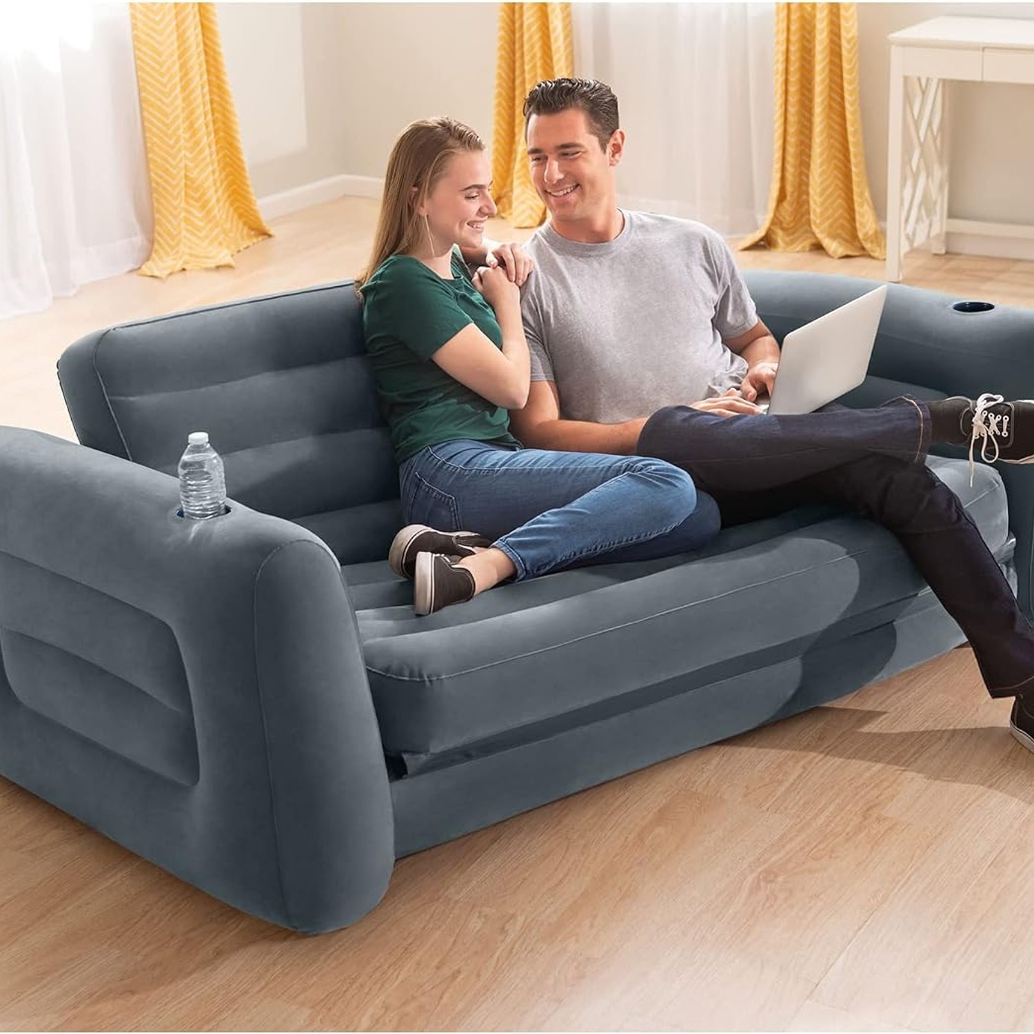Intex Queen Inflatable Pull Out Sofa: image 8