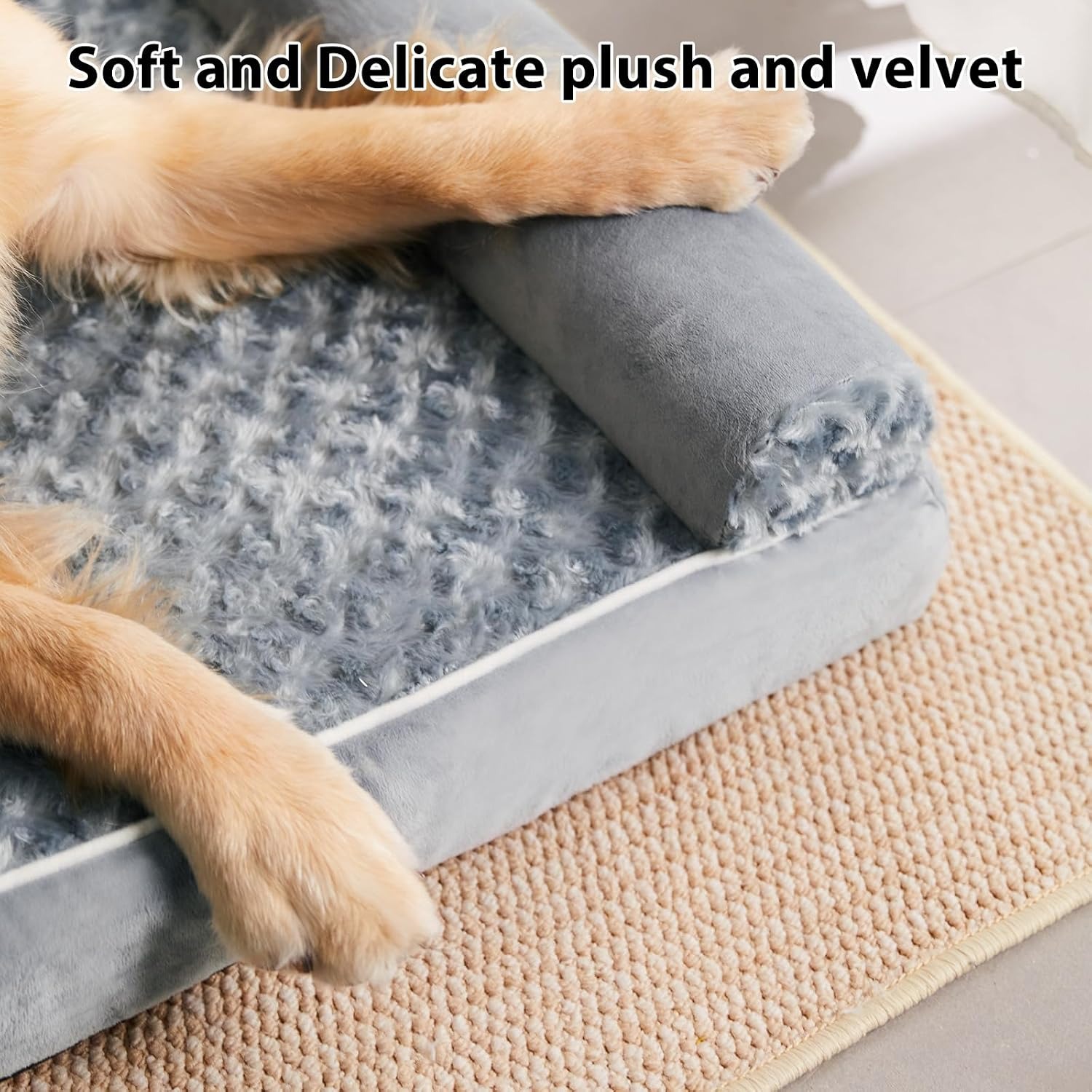BFPETHOME Orthopedic Dog Couch Bed: image 7