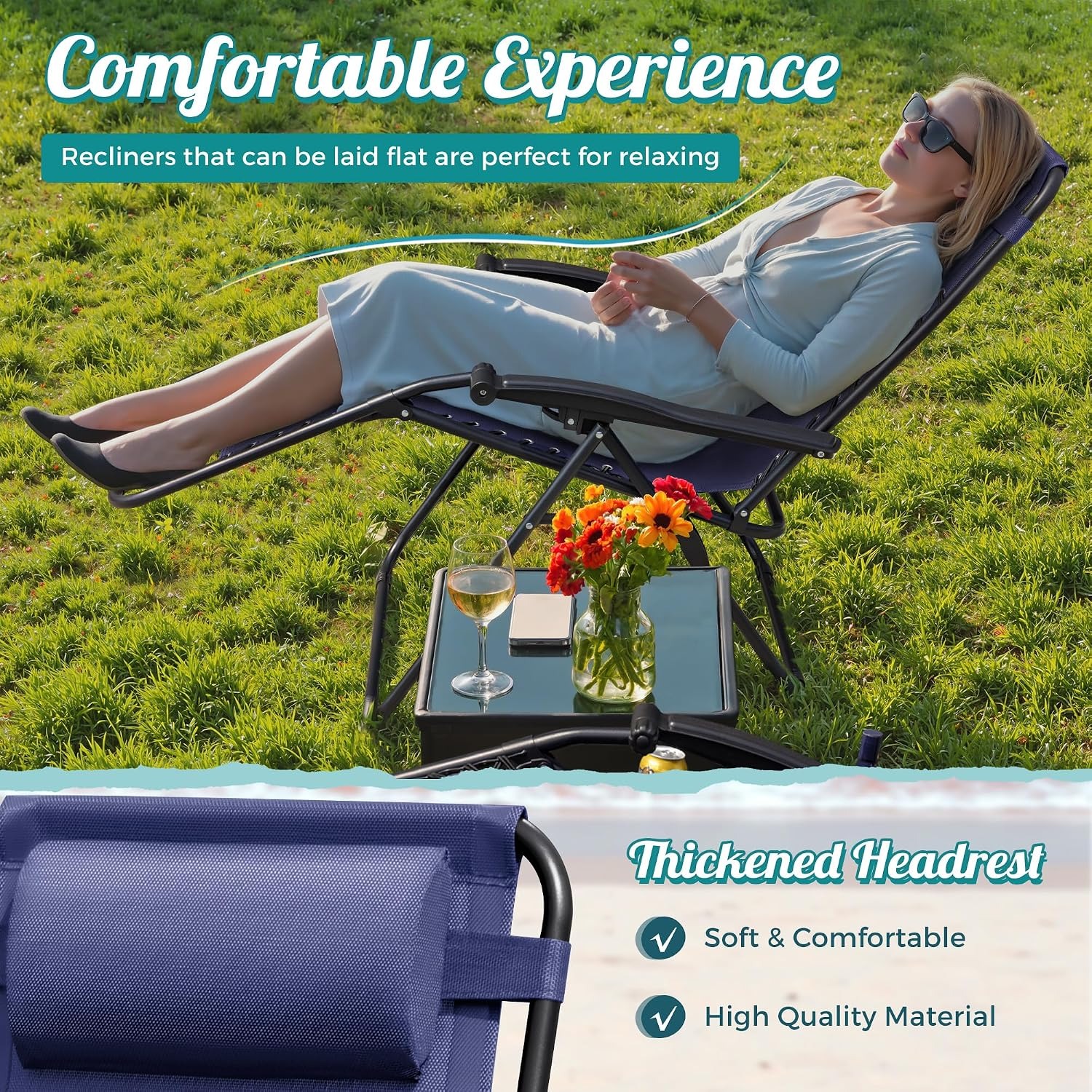 Homall Zero Gravity Chair Set of 2