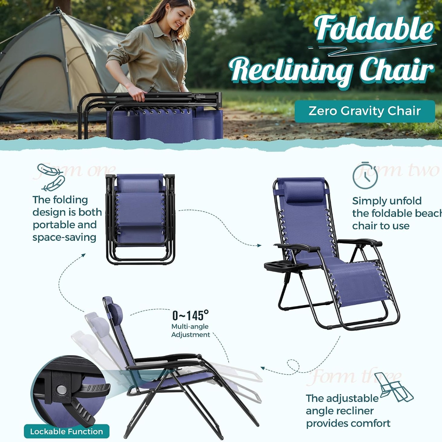 Homall Zero Gravity Chair Set of 2: image 7